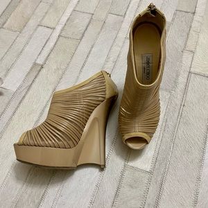 Jimmy Choo Ellie open toe bootie
